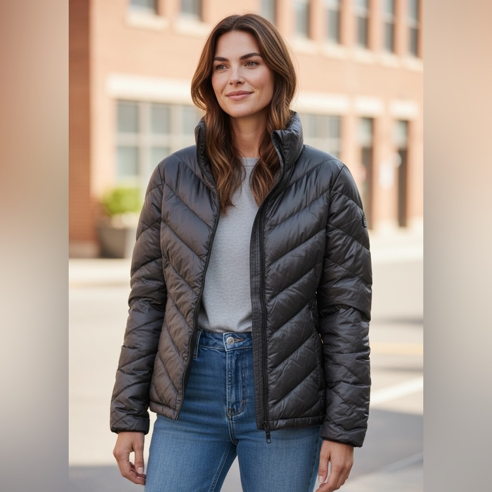 Calvin Klein Dark Puffer Jacket